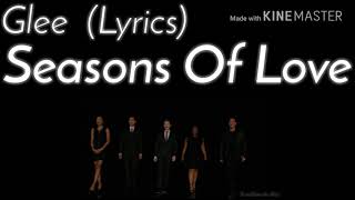 Glee  Seasons Of Love Lyrics [upl. by Arondel]