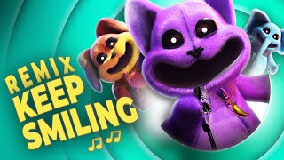 REMIX The Smiling Critters Band  Keep Smiling Horror Skunx [upl. by Nazar]