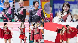 🎯💘 TWICE  Compilation Match on Archery Idol  ※ RED VELVET ※ GUGUDAN ※ LOVELYZ ※ CLC ※ OH MY GIRL ※ [upl. by Iborian]