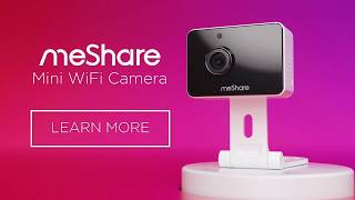 The meShare Mini WiFi Camera  Available at walmartcom [upl. by Alamat307]