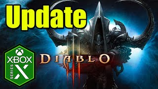 Diablo 3 Xbox Series X Gameplay Review Update 4k [upl. by Kelbee729]