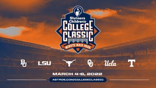 Shriners Childrens College Classic UCLA vs Texas [upl. by Ozmo]