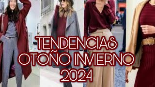 MODA OTOÑO INVIERNO 2024 OUTFITS INSPIRACION modafemenia outfitinspo [upl. by Faux]