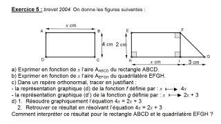 fonctions linéaires et affines 5 3ème [upl. by Leiram348]