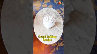 towel folding design for housekeeping l Towel art l Rajib towel art tutorial short shorts [upl. by Elladine]