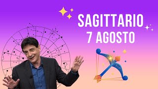 Sagittario ♐️ Loroscopo di Paolo Fox  7 Agosto 2024  Giove riesce a farvi ridere comunque [upl. by Dominus512]