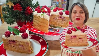 Postre Navideño🎄 Torta de la Abuela  SilvanaCocina🎄 [upl. by Ysle]