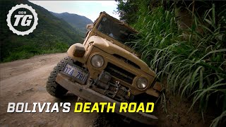 Bolivias Death Road  Top Gear  BBC [upl. by Ivy]