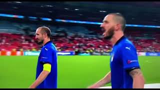 Bonucci pastasciutta  finale europei Inghilterra vs Italia  frase Bonucci [upl. by Yornoc418]