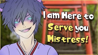 Yandere Kitsune worships you M4F ASMR Yandere [upl. by Arodoeht]