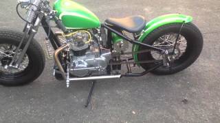 1978 rephased XS650 Bar hopper [upl. by Atteuqaj]