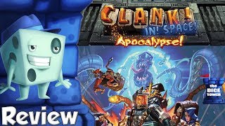 Clank In SPACE Apocalypse Review  with Tom Vasel [upl. by Leiad]