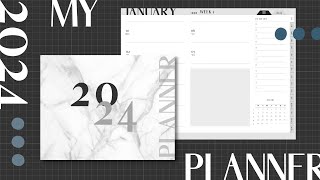 My 2024 All in one Digital Planner [upl. by Mansoor475]