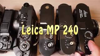 Shutter sound comparison of Leica M mount cameras  1 screw mount [upl. by Carhart]