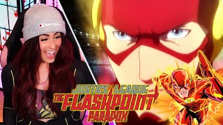 Barry Allen is a CHAD ⚡Justice League The Flashpoint Paradox MOVIE REACTION [upl. by Dlareme]