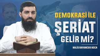 Demokrasi İle Şeriat Gelmez  Ebu Hanzala Halis Hoca [upl. by Eidnac]