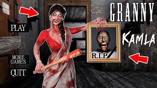 Kamla is Granny  Playing Kamla vs Grandpa  Super Update Granny  Gameplay Animation p16 [upl. by Idnahc716]