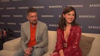 ENTREVISTA A ANTONIO BANDERAS Y STEFI ROITMAN 😍✨ [upl. by Adanama649]