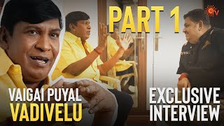 Vaigai Puyal Vadivelu  Exclusive Interview  Part 1  Chef Venkatesh Bhat  Sun TV [upl. by Yelekalb]