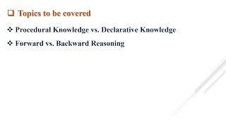 AI Unit5 Representing Knowledge Using Rules [upl. by Gravante]