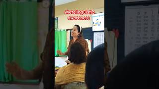 Metalinguistic awareness of teachers on MATATAG CURRICULUM teacher school [upl. by Aissert]