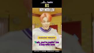 BTS  Boy With Luv RomanizedKaraokeBacking Vocals bts karaoke instrumental [upl. by Ailime551]