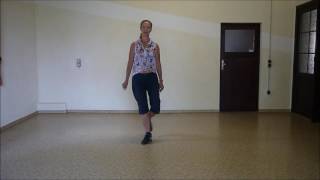 Locklin´s bar  Line dance  Teach and learn mit Anke [upl. by Sommer]