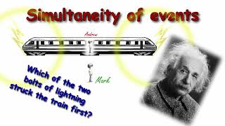 Simultaneity in Einsteins special relativity [upl. by Rothmuller]