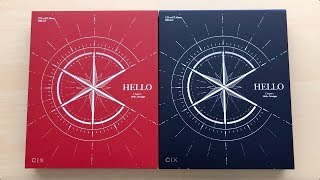 ♡Unboxing CIX 씨아이엑스 1st Mini Album HELLO Chapter 1 Hello Stranger Hello amp Stranger Ver♡ [upl. by North]