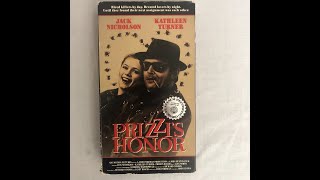 Opening to Prizzis Honor 1990 VHS [upl. by Torry]