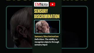 Agnosia Sensory Discrimination [upl. by Verdi988]