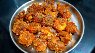 Crispy Masala Kolambi fry recipe  kolambi fry  prawns fry [upl. by Eive]