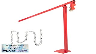 VEVOR T Post Puller 433 x 59 x 59 in Heavy Duty Review [upl. by Rozek]