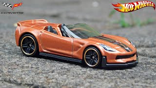 CORVETTE C7 Z06 CONVERTIBLE  HW Roadsters 410  HOT WHEELS [upl. by Lavelle]