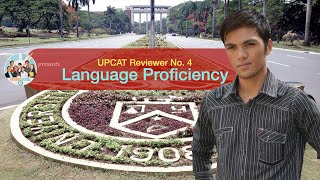 UPCAT Reviewer No 4 Language Proficiency  reviewcentral upcat freereviewer [upl. by Johna294]