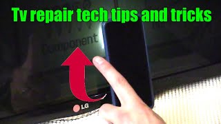 3 Ways to Troubleshoot LED LCD TV with a Black Screen TV repair part 1 [upl. by Leuqram83]