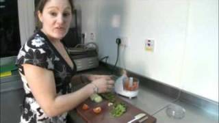 How to make salsa using a Kenwood best buy mini chopper [upl. by Einitsed]