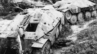 Hetzer Wrecks  Destroyed Jagdpanzer 38t ww2 tank panzer [upl. by Neile]