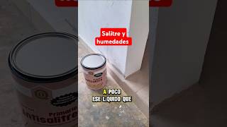 Salitre y humedades en paredes eliminalas con este producto [upl. by Suirrad154]