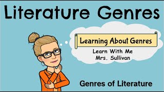 Literature Genres What is Genre [upl. by Anayhd]