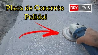 CONCRETO POLIDO VEJA ESSE RESULTADO [upl. by Anirak]