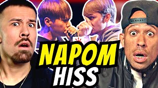 HISS vs NAPOM REACTION GBB 2017 Final with BlackPegasusRaps [upl. by Anerat]