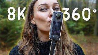 TOP ActionKamera zum Filmen meiner OutdoorAbenteuer  Review der Insta360 X4 [upl. by Afatsom]