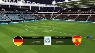 DLS 24  Allemagne VS Espagne  World Cup  Dreams League soccer 2024 [upl. by Yenhoj]