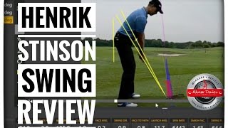 Henrik Stenson  Slow Motion Swing and Trackman [upl. by Adnohryt]