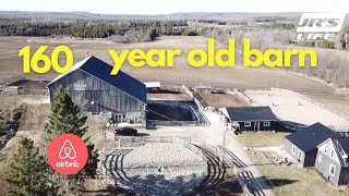 AIRBNB TOUR 160YearOld Converted Barn in Ontario Canada  WOW  JR’S Life [upl. by Jaqitsch]