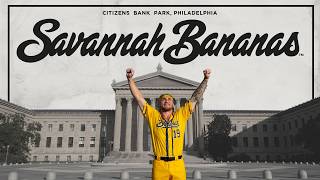 Savannah Bananas in Philly quotRockyquot Hype Video [upl. by Araas435]