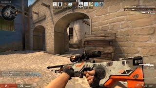 CSGO AWP  Asiimov Blackiimov Full Black Scope Showcase and Gameplay [upl. by Weisman]