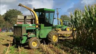 Ensilage à lancienne 2021 Selsoif St Sauveur le vicomte 3ème partie [upl. by Sparky]