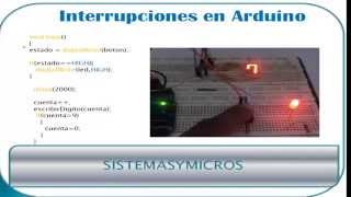 Manejo de interrupciones en Arduino [upl. by Mcgee]